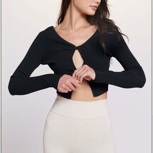 Live the Process Verso Top - Black